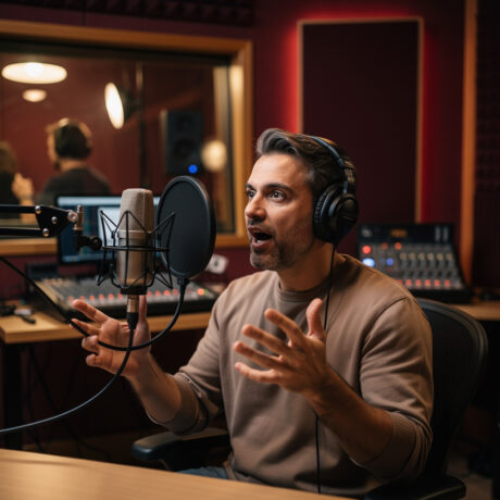 Doublage et Création de Personnages Vocaux