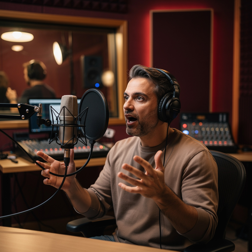 Doublage et Création de Personnages Vocaux