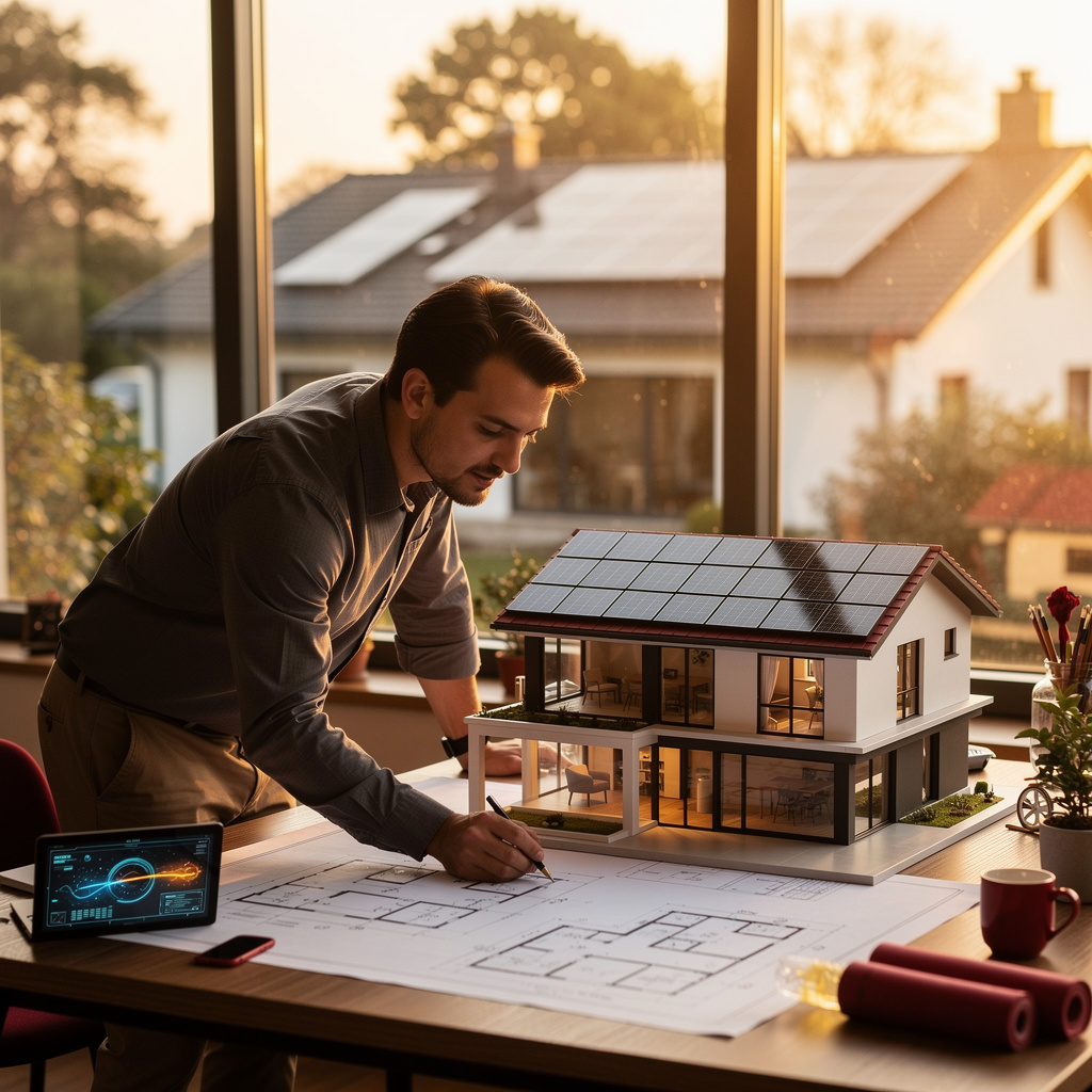 Conception de Projets Solaires Résidentiels