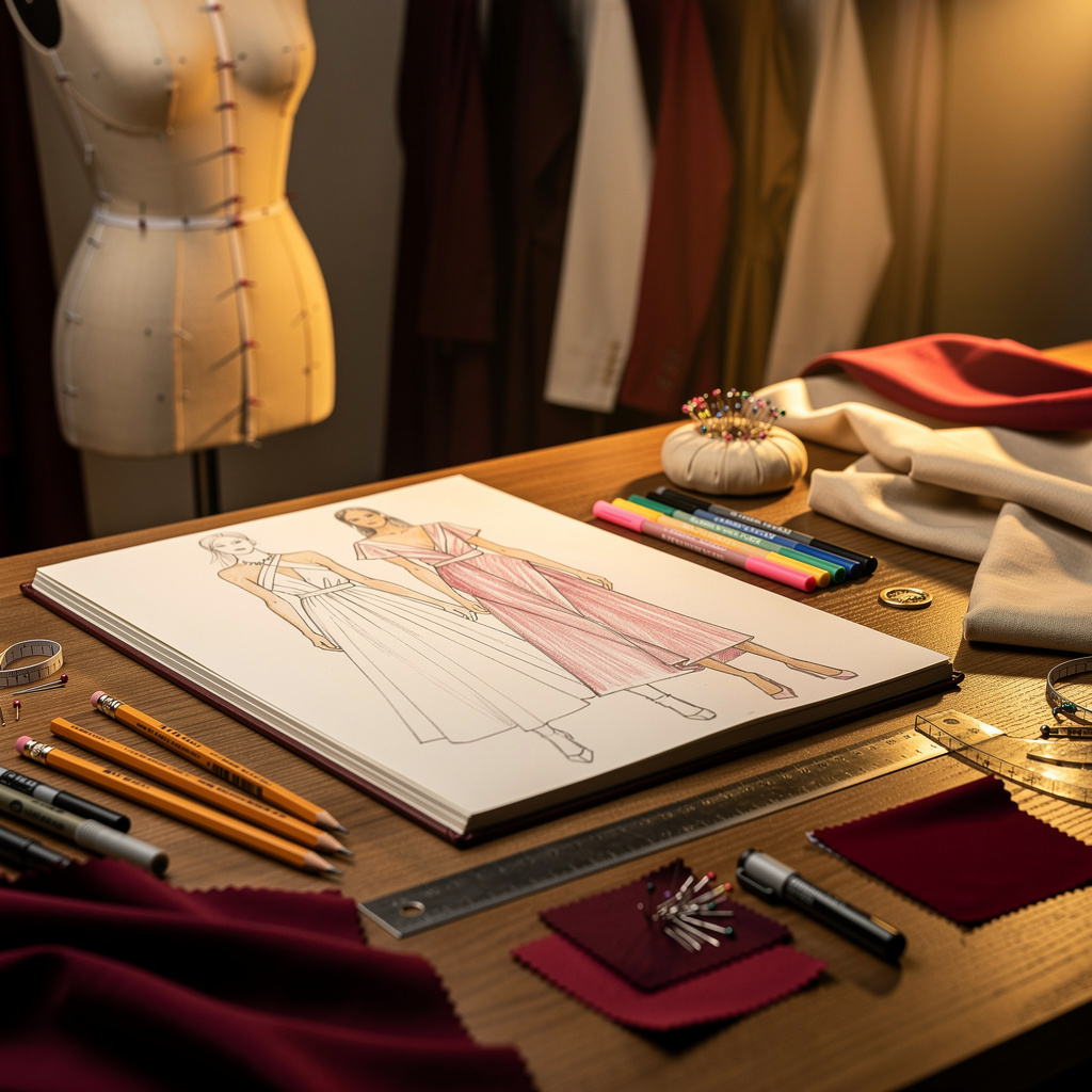 Techniques de Croquis de Mode