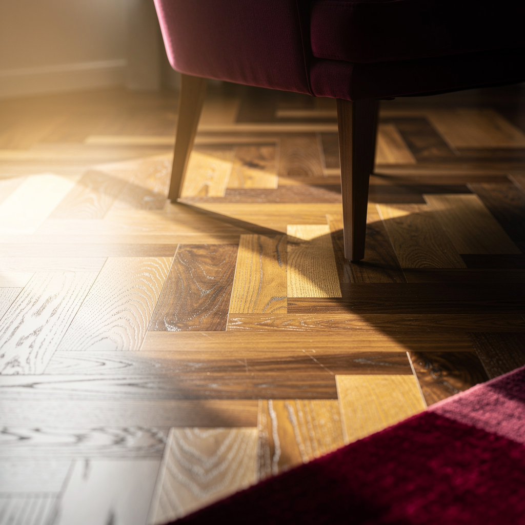 Pose de Parquet en Bois Massif