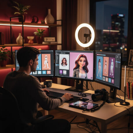 Création d'Influenceurs Virtuels